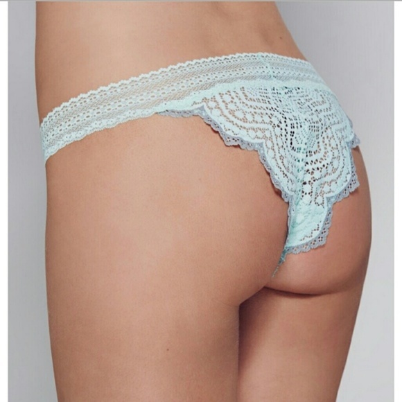 🍒NWT🍒 FREE PEOPLE LACE SCALLOPED PANTY - Picture 5 of 7